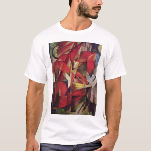 T-shirt Franz Marc - renards (Devant)