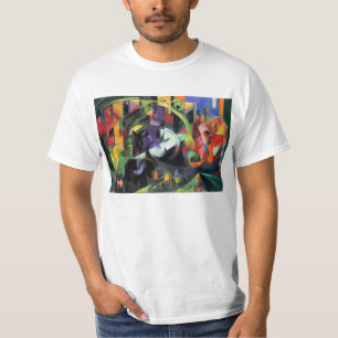 T-shirt Franz Marc - résumé avec des bétail