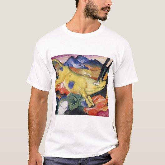 T-shirt Franz Marc - Vache jaune (Devant)