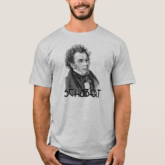 T-shirt Franz Schubert (Devant)
