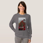 T-shirt Frappé : Éclair et croquis d'arbre T-Shir (Devant entier)