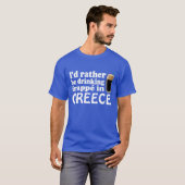 T-shirt Frappé en Grèce (Devant entier)