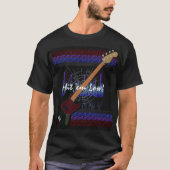 T-shirt Frappe les basses (Devant)