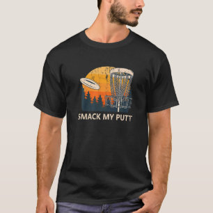 T-shirt Frappe Mon Disque de Golf Pun Golfeur Blague Sport