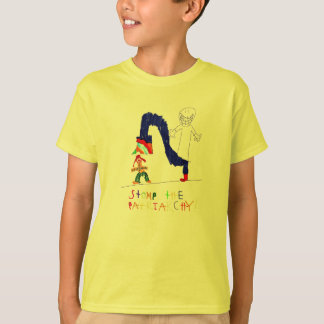 T-shirt Frappent du pied le patriarcat