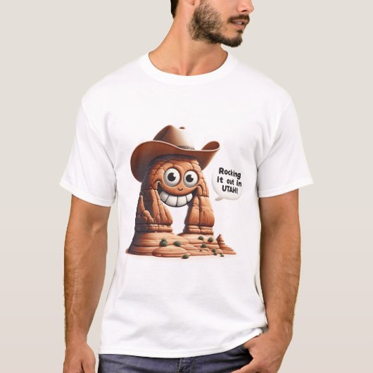 T-shirt Frapper dans l'Utah (Devant)