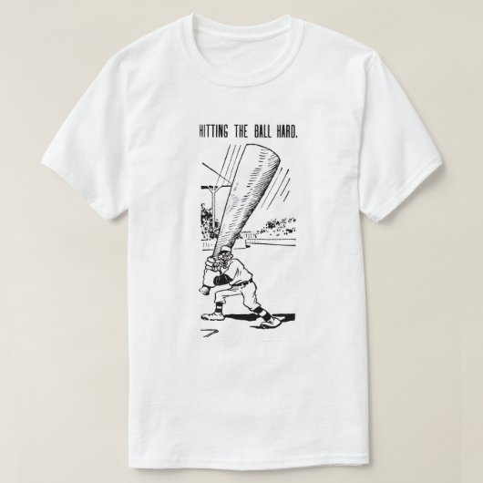 T-shirt Frapper La Balle Fort (Design devant)