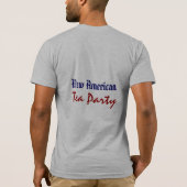 T-shirt Frapper le Wisconsin American Tea Party (Dos)