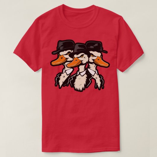 T-shirt Frapper les canards (Design devant)