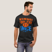 T-shirt Frapper les clôtures Baseball Mignon Meme (Devant entier)
