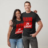 T-shirt Frapper Les Travailleurs De La Masse Strike Walkou (Unisexe)