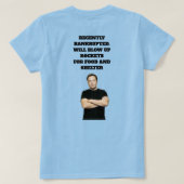 T-Shirt Frappera Des Roquettes (Design dos)