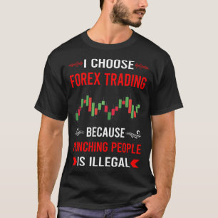 T-shirt Frappeur de trading Forex Trader