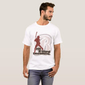 T-shirt Frappez-le durement avec Baseballisms (Devant entier)