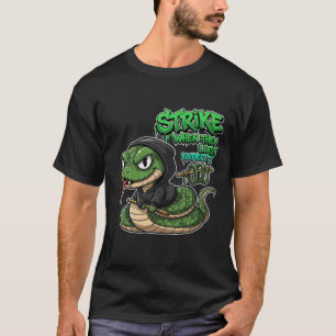 T-shirt Frappez quand ils s'y attendent le moins