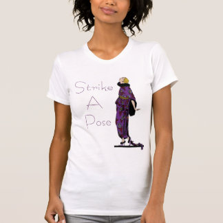 T-shirt Frappez une pose