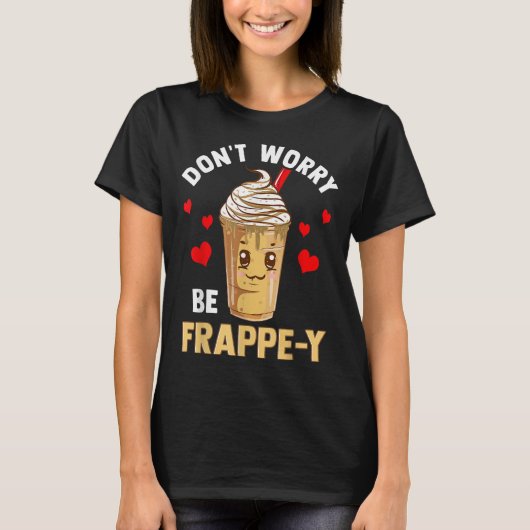 T-shirt Frappuccino Lover Caffeiné (Devant)