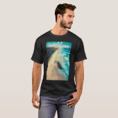 T-shirt Fraser Island K'gari Australie Travel Art Vintage (Devant entier)