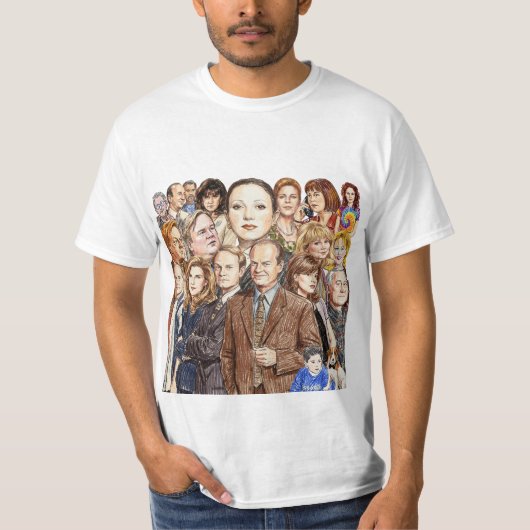 T-shirt Frasier - Collage (Devant)