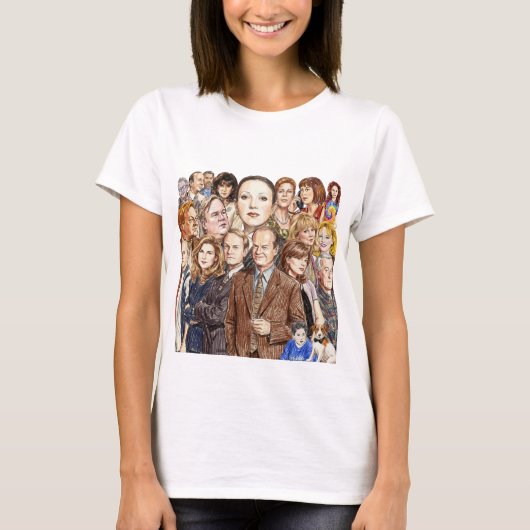 T-shirt Frasier - Collage (Devant)