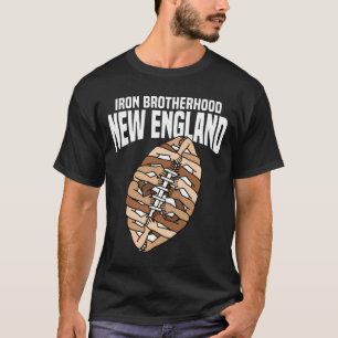 T-SHIRT FRATERNITÉ DE FER DE LA NOUVELLE-ANGLETERRE - FOOT