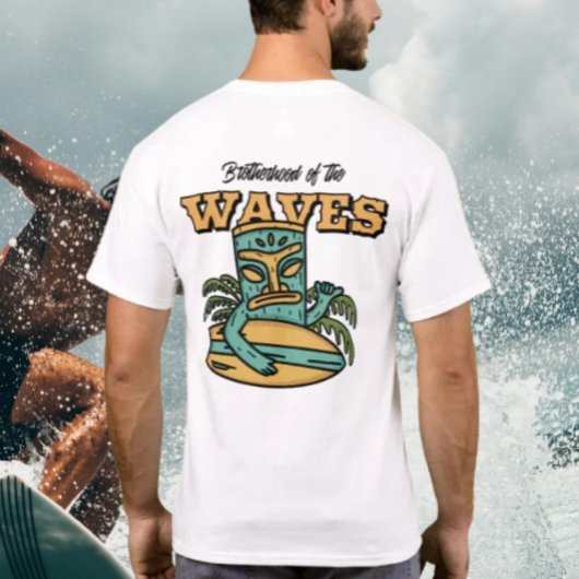 T-shirt Fraternité des vagues par Salty AF