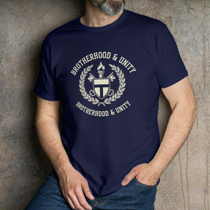 T-shirt Fraternité Fraternité Unité Conception classique