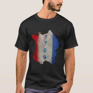 T-shirt Fraternité pour l'égalité des hommes Fête du 14 ju