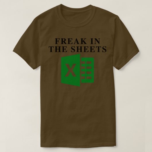 T-shirt Freak Dans Les Feuilles 39 (Design devant)