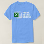 T-shirt Freak dans les feuilles Écran de design vert (Design devant)