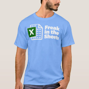 T-shirt Freak dans les feuilles Écran de design vert