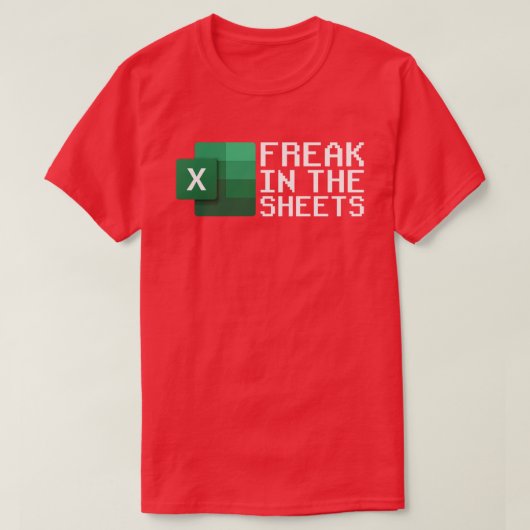T-shirt freak in the Sheets (Design devant)