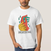 T-shirt Freak Sanitizer à la main (Devant)
