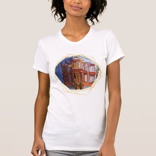 T-shirt Fred et George à Weasley's Wizard Wheezes (Devant)