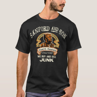 T-shirt Fred Sanford Vendeur de la deuxième main fine Junk