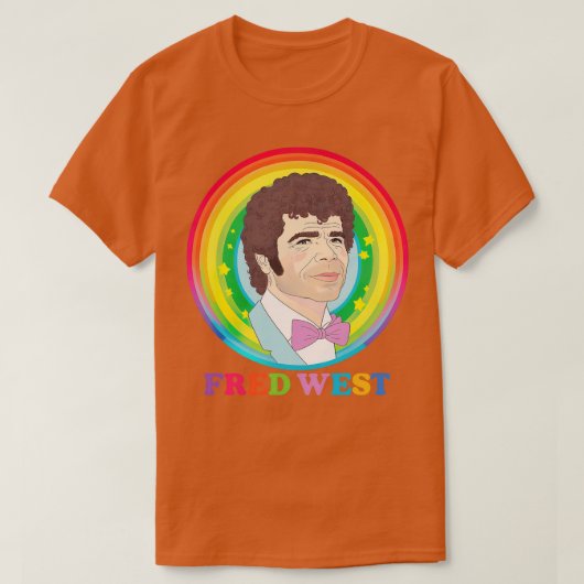 T-shirt Fred West 90s Style Design esthétique (Design devant)
