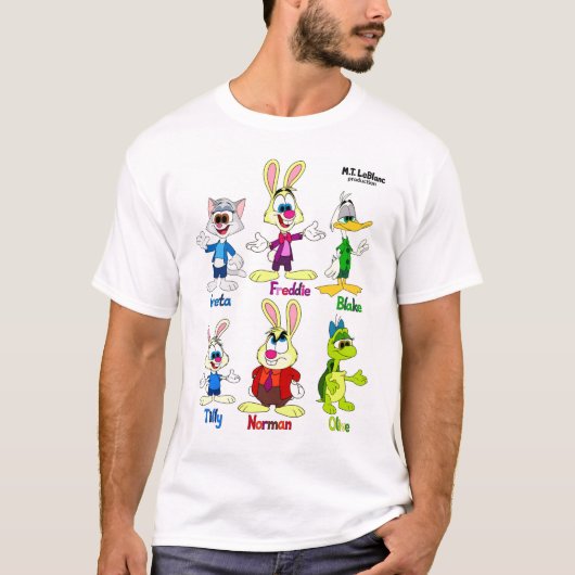 T-shirt Freddie Bunny & Friends (Devant)