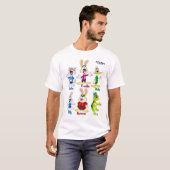 T-shirt Freddie Bunny & Friends (Devant entier)
