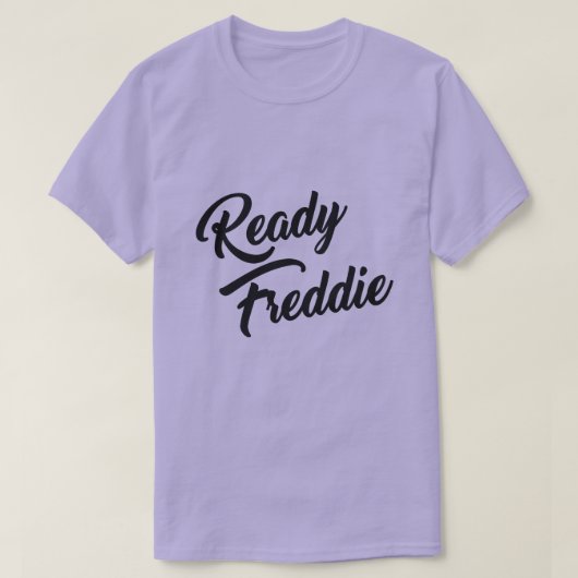 T-SHIRT FREDDIE PRÊT (Design devant)