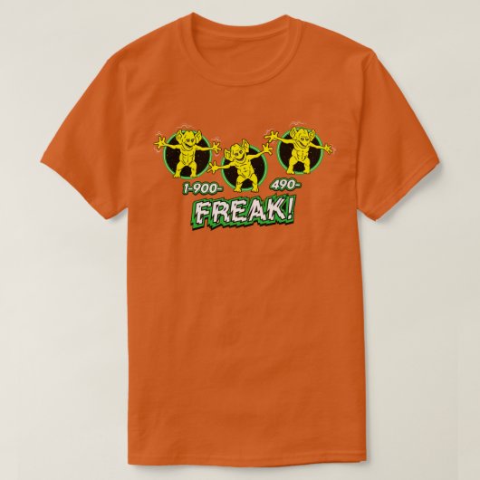 T-shirt Freddy Freaker Design B (Design devant)