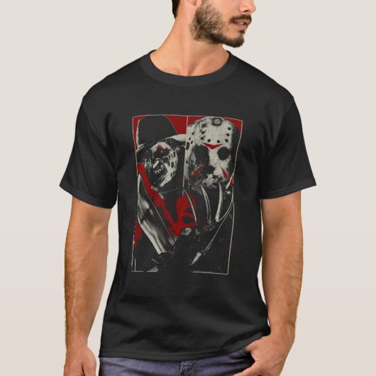 T-shirt Freddy Vs Jason Versus (Devant)