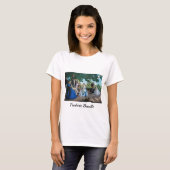 T-shirt Frédéric Bazille - La Réunion Familiale (Devant entier)