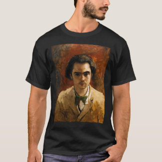 T-shirt Frédéric Bazille &quot ; Paul Verlaine&quot ; clas