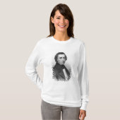 T-shirt Frederic Chopin, après Ary Scheffer (Devant entier)
