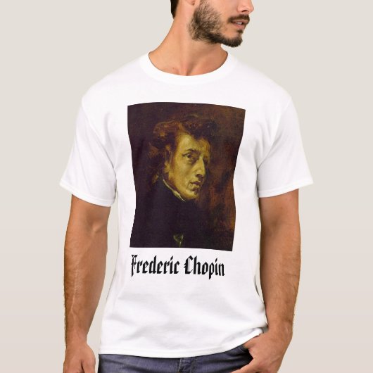 T-shirt Frederic Chopin, Frederic Chopin (Devant)