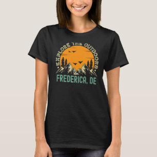 T-shirt Frederica, Delaware - Explorez Le Outdoors Premium