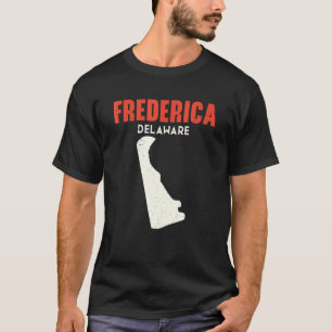 T-shirt Frederica Delaware USA State America Travel Delawa