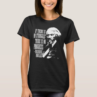 T-shirt Frederick Douglass Citation Mois de l'histoire des