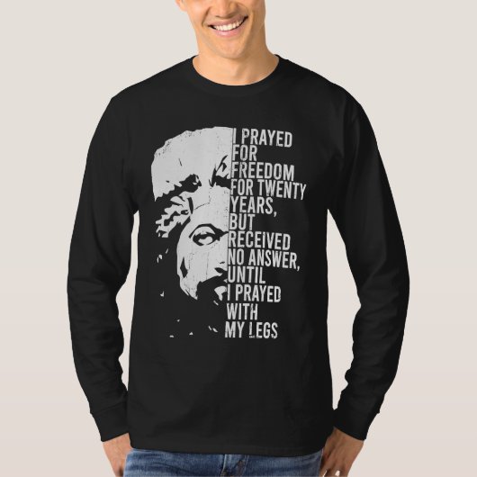 T-shirt Frederick Douglass Quote Apparel Black History Mon (Devant)