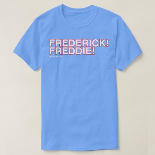 T-shirt Frederick Freddie Frederick Freddie De Rizzo (Design devant)